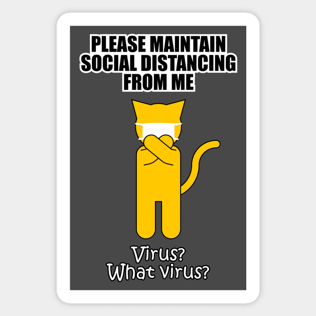 Social Distancing Sticker by GrumpyVulcan